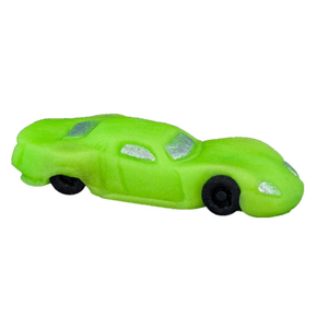 Sportovní auto, cukrová figurka, 7,5 cm, limetkový | MAGMART, AM02