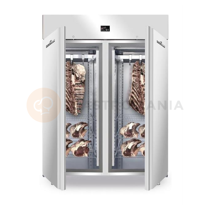 Zrací skříň na maso 2-dvéřová 1500 l INOX NEW2020 | MEATICO, 991734