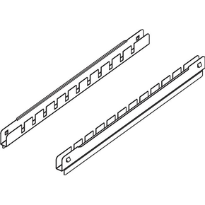 Vsuvy na příčku na háčky na maso - sada 2 ks. do skříní PANORAMA | MEATICO, PA1170