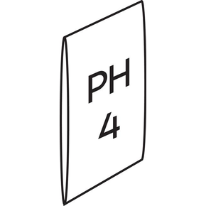 pH kalibrační činidlo 4, sada 5 sáčků 20 ml | MEATICO, PA9220