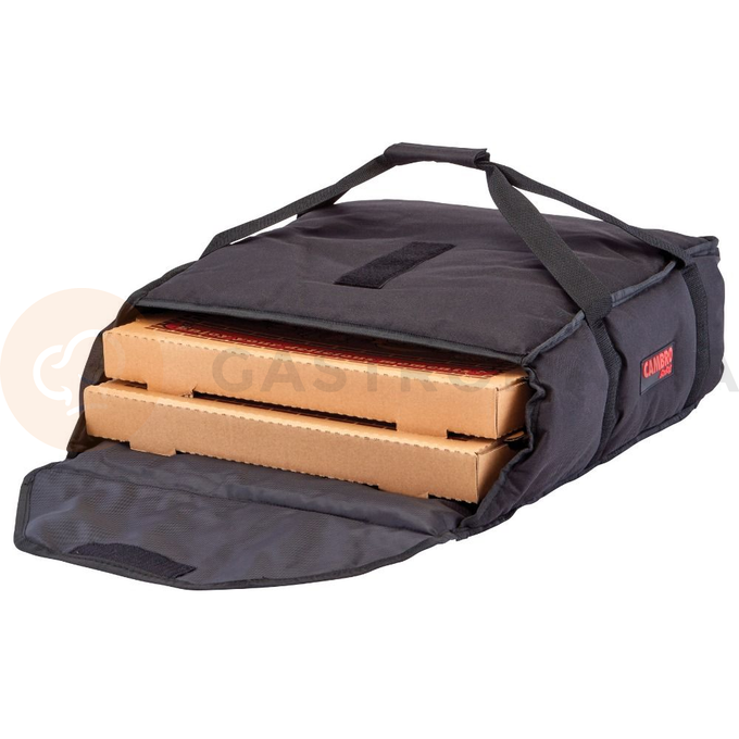 Torba termoizolacyjna do pizzyna 2 pizze 406 mm lub 3 pizze 355 mm, o wym. 420x460x165 mm | CAMBRO, GOBAGS