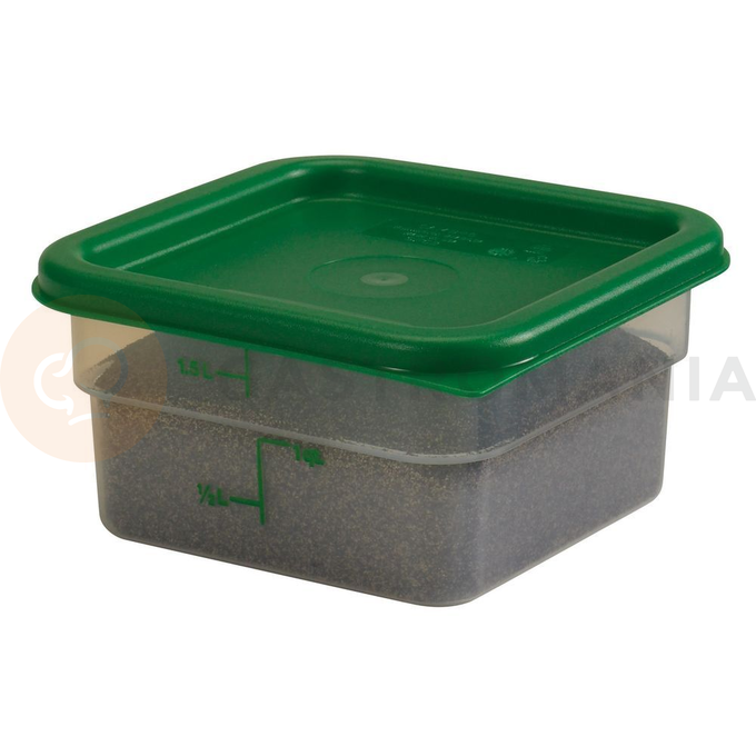 Pokrywka do pojemnika 1, 9 l oraz 3, 8 l, zielona | CAMBRO, CAMSQUARE