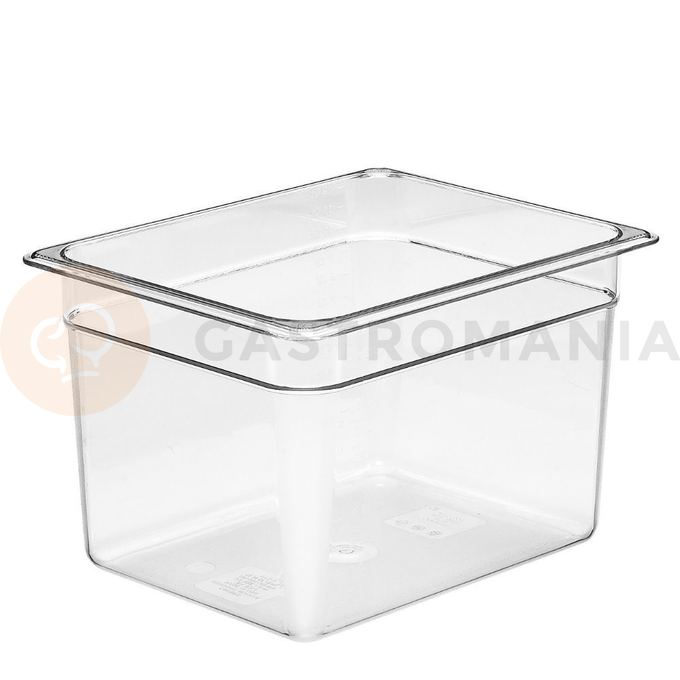 Polykarbonátová nádoba GN 1/2, 11, 7 l, s rozměrem 325x265x200 mm | CAMBRO, Camwear