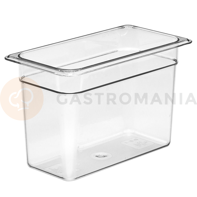 Polykarbonátová nádoba GN 1/3, 6, 9 l, s rozměrem  325x176x200 mm | CAMBRO, Camwear