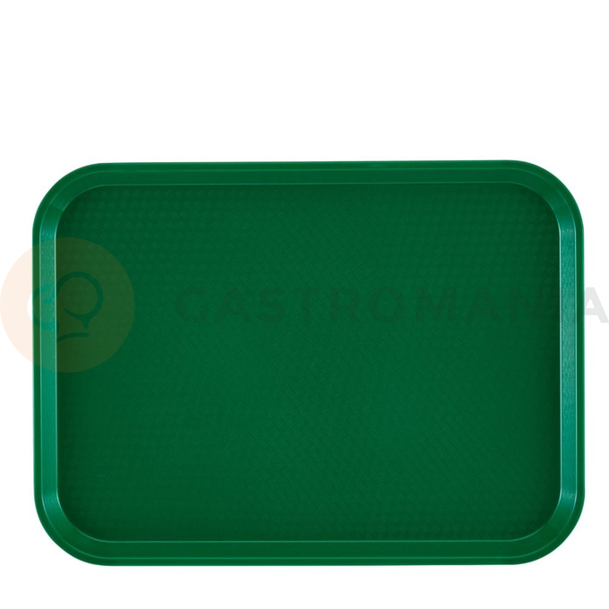 Podnos z polypropylenu zelený 355x457 mm | CAMBRO, Fast Food