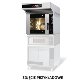 Zestaw piekarniczo-cukierniczy: F50E + Ideck PD60.60D + podstawa na kołach H=500 mm | MORETTI FORNI, MFIBAKE15