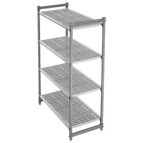 Skladovací regál z kompozitních materiálů se 4 odvětrávanými policemi 915x460x1830 mm | CAMBRO, Camshelving Basics Plus