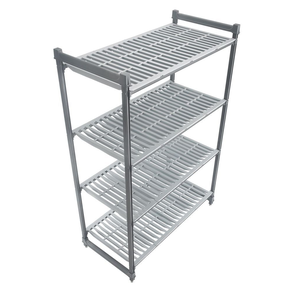 Skladovací regál z kompozitních materiálů se 4 odvětrávanými policemi 915x540x1830 mm | CAMBRO, Camshelving Basics Plus