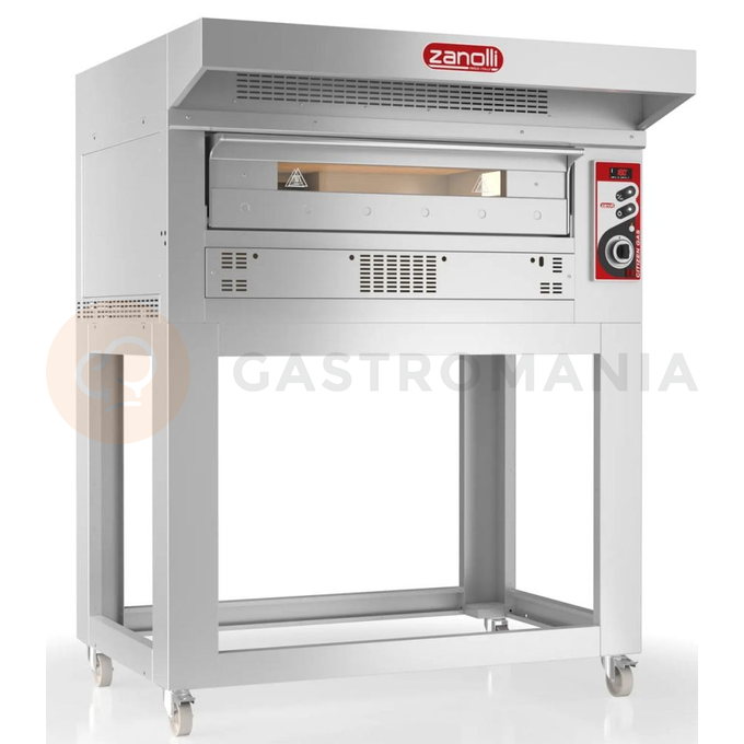 Piec do pizzy CITIZEN GAS PW 6 /MC, gazowy, jednokomorowy, 6x33 cm, 2x600x400 mm | ZANOLLI, CITIZEN GAS PW 6 /MC