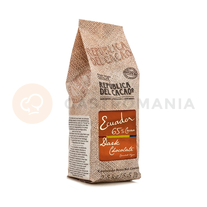 Hořká čokoláda 65% Ecuador 250 g | REPUBLICA DEL CACAO, 18839-025