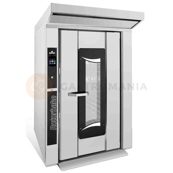 Elektrická otočná pekařská pec, 18 plechů, 47 kW, 400V, 1550x2244x2504 mm | BAKE OFF, Rotorbake E11 18T Master Pro