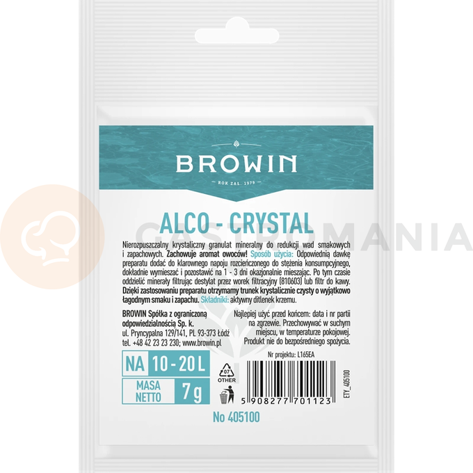 Alco-crystal - prostředek zlepšující kvalitu alkoholů | BROWIN, 405100