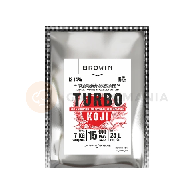 Lihovarnické kvasnice Turbo Koji, 50 g | BROWIN, 403250