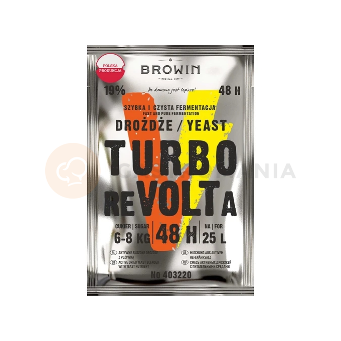 Lihovarnické kvasnice Turbo reVOLTa 48h | BROWIN, 403220