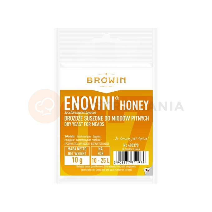 Vinné kvasnice Enovini Honey, 10 g | BROWIN, 400370