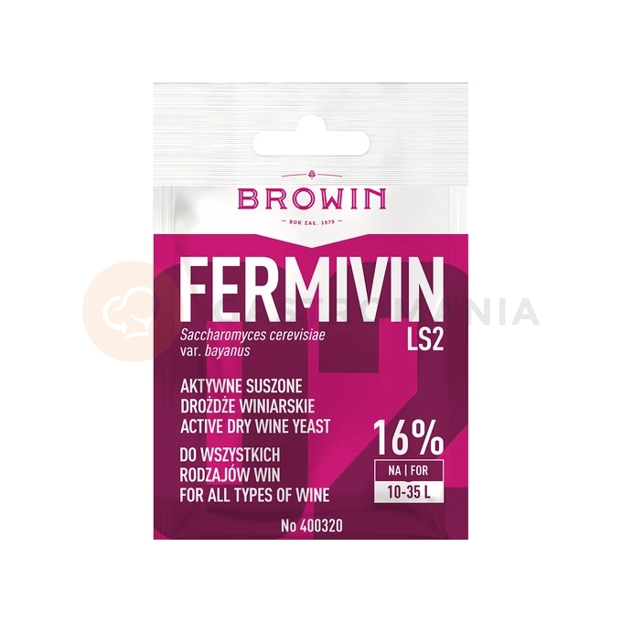 Vinné kvasnice Fermivin LS2, 7 g | BROWIN, 400320