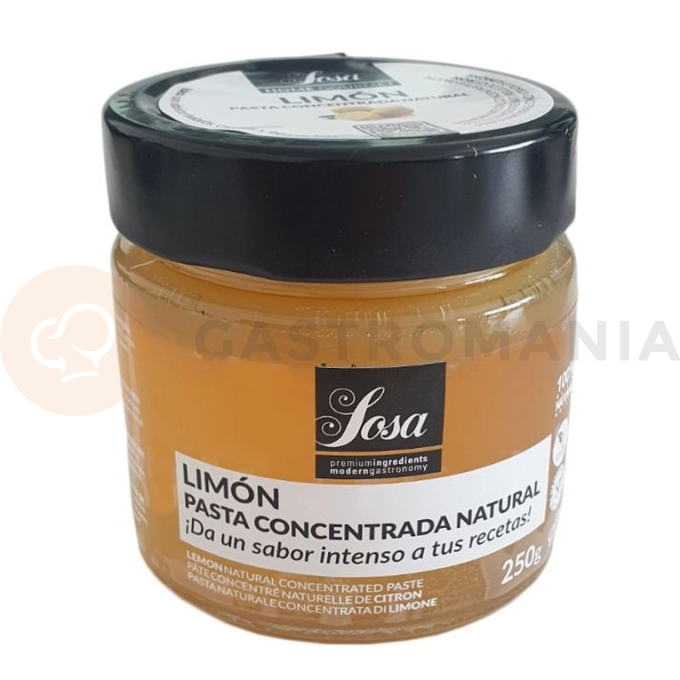 Citronová pasta, koncentrovaná, přírodní 250 g | SOSA, 39248