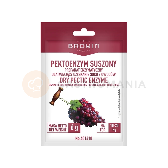 Pektoenzym sušený, 6 g | BROWIN, 401410