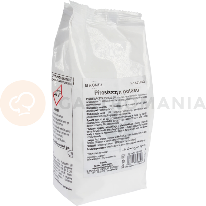 Pirosiarczyn potasu 1 kg | BROWIN, 401812