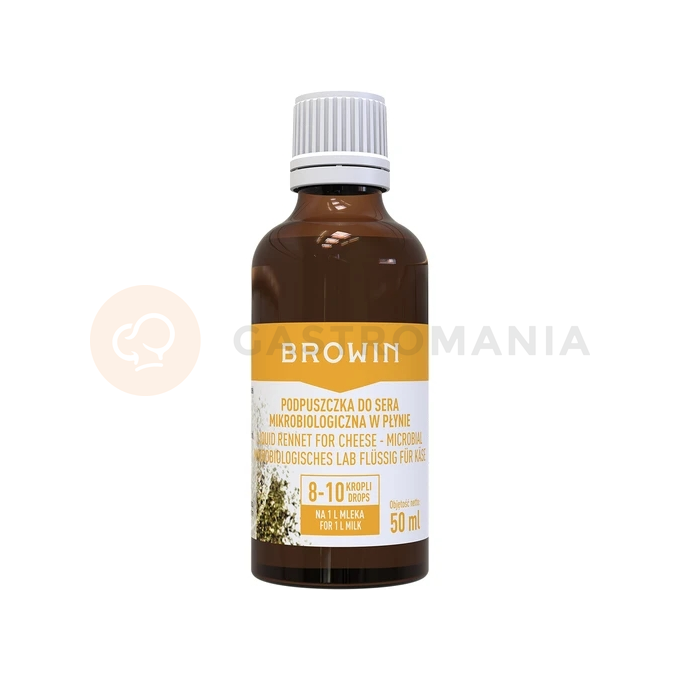 Tekuté mikrobiální syřidlo 50 ml | BROWIN, 411201