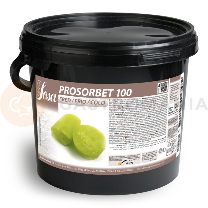 Stabilizátor sorbetů Prosorbet 100 3 kg | SOSA, 37643