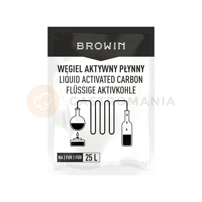 Tekuté aktivní uhlí na 25 l, 140 g | BROWIN, 405112