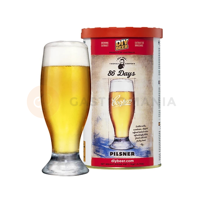 Sada na vaření piva - Coopers 86 days Pilsner | BROWIN, 407410