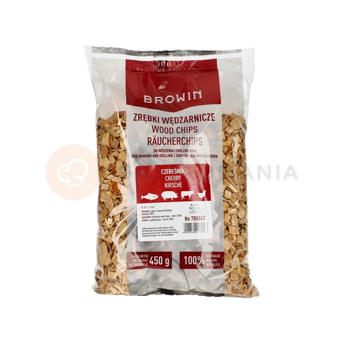 Štěpky na uzení/grilování TŘEŠEŇ - 450g kl.10 | BROWIN, 780842