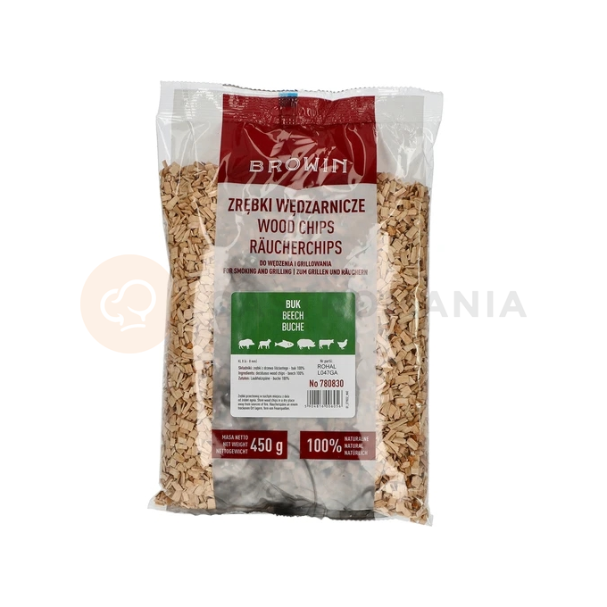 Štěpky na uzení/grilování, buk, 450 g, kl. 8 | BROWIN, 780830