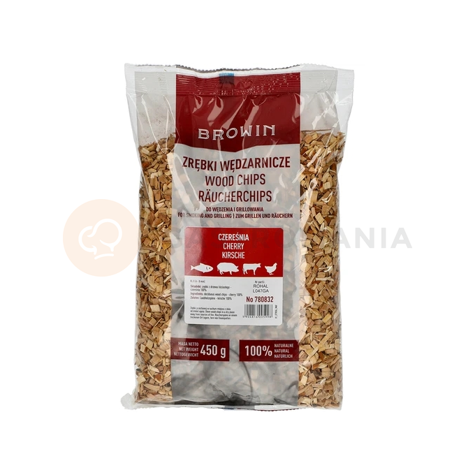 Štěpky na uzení/grilování, třešeň, 450 g, kl. 8 | BROWIN, 780832