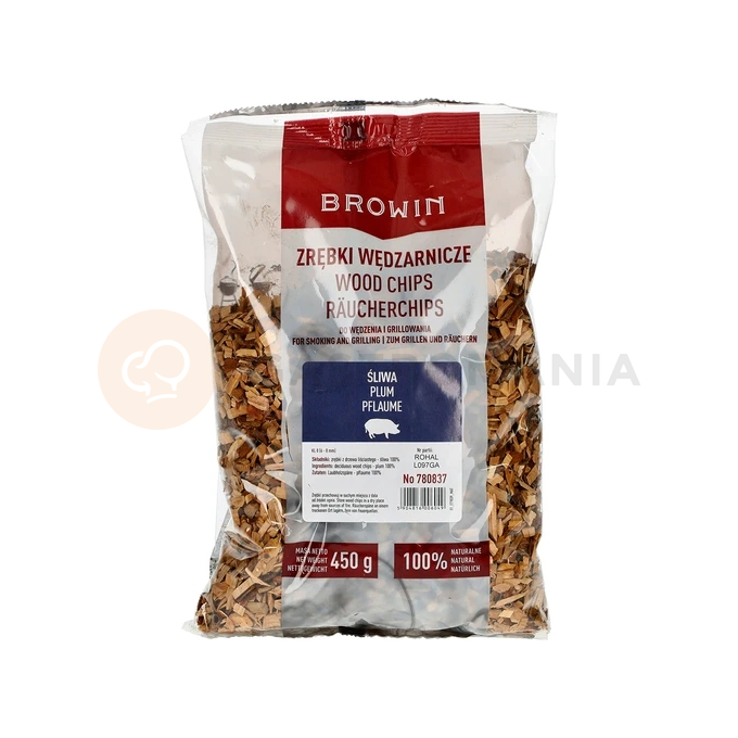 Štěpky na uzení/grilování, švestka, 450 g, kl. 8 | BROWIN, 780837