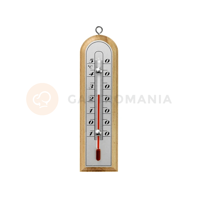 Pokojový teploměr se stříbrnou stupnicí (-10 st. C do +50 st. C) 16 cm mix | BIOTERM, 010701