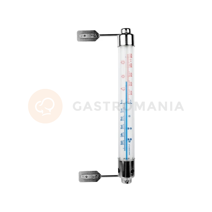 Venkovní teploměr  s kovovým rámem (-50 st. C do +50 st. C) 20 cm | BIOTERM, 020600