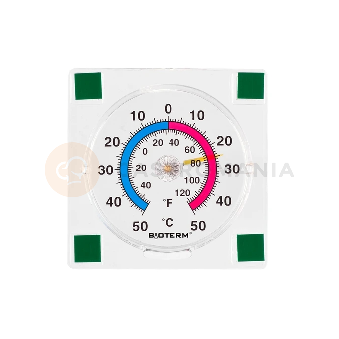 Univerzální teploměr průhledný, samolepicí (-50 st. C do +50 st. C) | BIOTERM, 025000