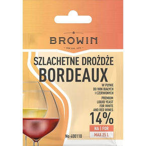 Vinné kvasnice Bordeaux, 20 ml | BROWIN, 400110