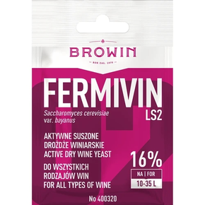 Vinné kvasnice Fermivin LS2, 7 g | BROWIN, 400320