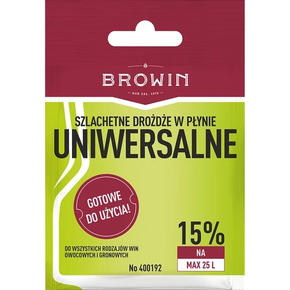 Vinné kvasnice univerzální bez množení, 20 ml | BROWIN, 400192