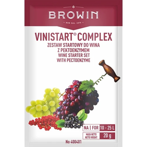 Kvasnice se živinami Vinistart Complex, 20 g | BROWIN, 400401