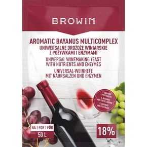 Kvasnice se živinami, startovací sada Aromatic Bayanus Complex 40 g | BROWIN, 400404