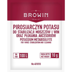 Pirosiarczyn potasu 10 g | BROWIN, 401810