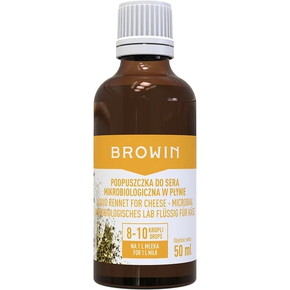 Tekuté mikrobiální syřidlo 50 ml | BROWIN, 411201