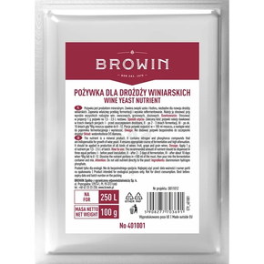 Živina do vinných kvasnic, 100 g | BROWIN, 401001