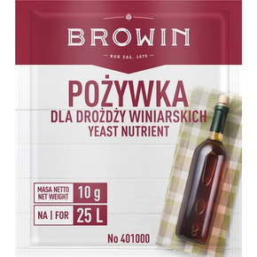 Živina do vinných kvasnic, 10 g | BROWIN, 401000