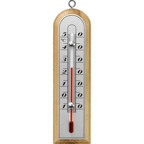 Pokojový teploměr se stříbrnou stupnicí (-10 st. C do +50 st. C) 16 cm mix | BIOTERM, 010701