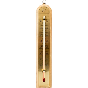 Pokojový teploměr se zlatou stupnicí (-10 st. C do +60 st. C) 28 cm mix | BIOTERM, 013200