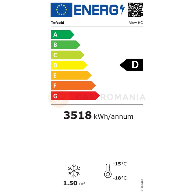 Kombinovaný chladicí/mrazicí ostrov s vynikající viditelností produktů | TEFCOLD, VIEW HC