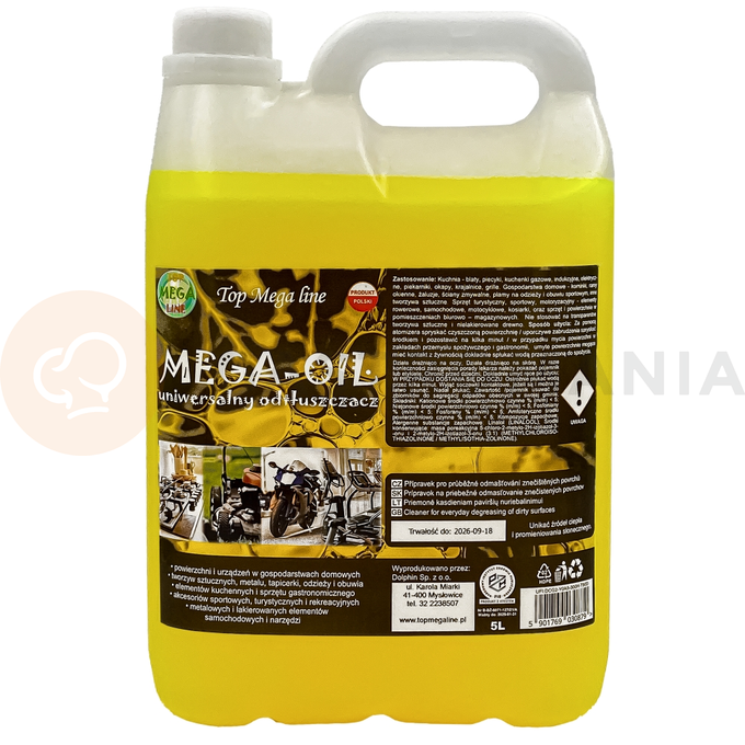 Odmašťovač 5 l | TOP MEGA LINE, MEGA Oil