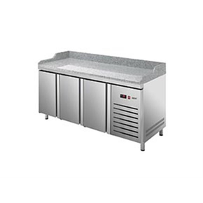 Chlazený pizza stůl 800 mm CZ 400x600 mm 2017x800x850 mm | ASBER, ETP-8-200-30 HC GR