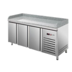 Chladicí stůl na pizzu 700 mm GN 1/1 1792x700x850 mm | ASBER, ETP-7-180-30 HC GR