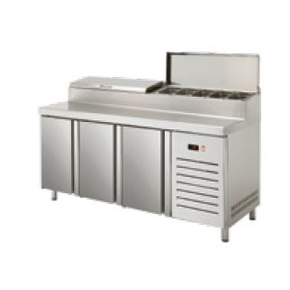 Kombinovaný pizza stůl 700 mm GN 1/1 1792x700x1050 mm | ASBER, ETPZ-180 HC 90NS